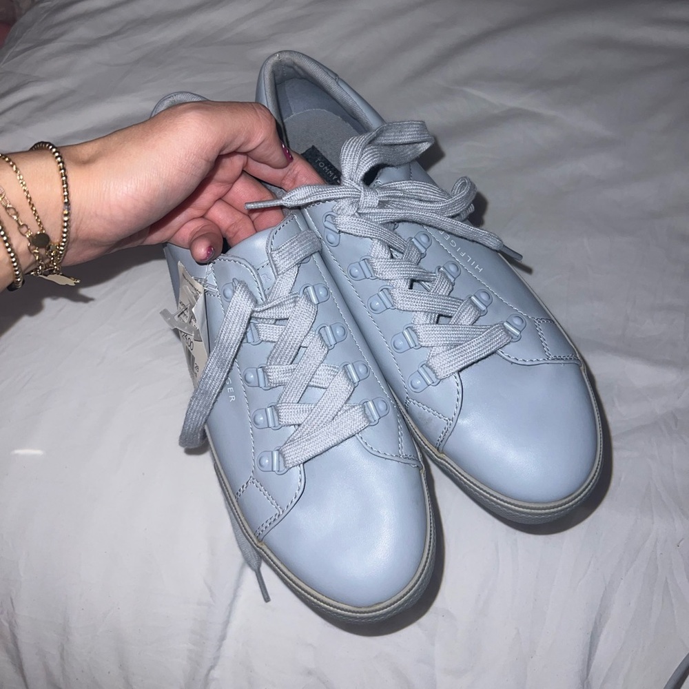 Tommy Hilfiger Light Blue Sneakers